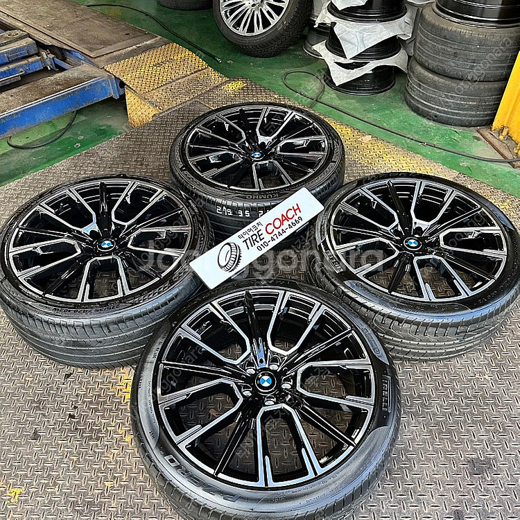 20인치 BMW G12 7시리즈 817M st 블랙폴리...--1
