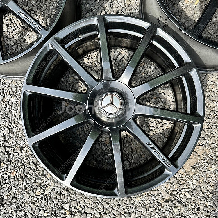 20인치 벤츠 S63 AMG 고스트크롬 중고 휠타이어 ...--1