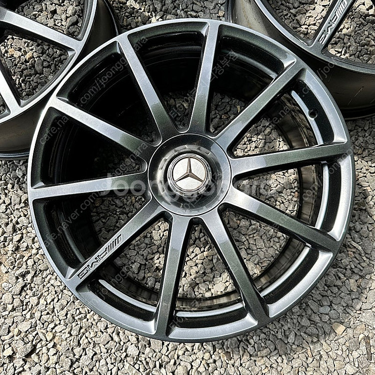 20인치 벤츠 S63 AMG 고스트크롬 중고 휠타이어 ...--4
