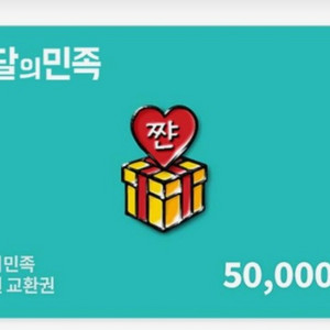 배민 5만원권 47,000원