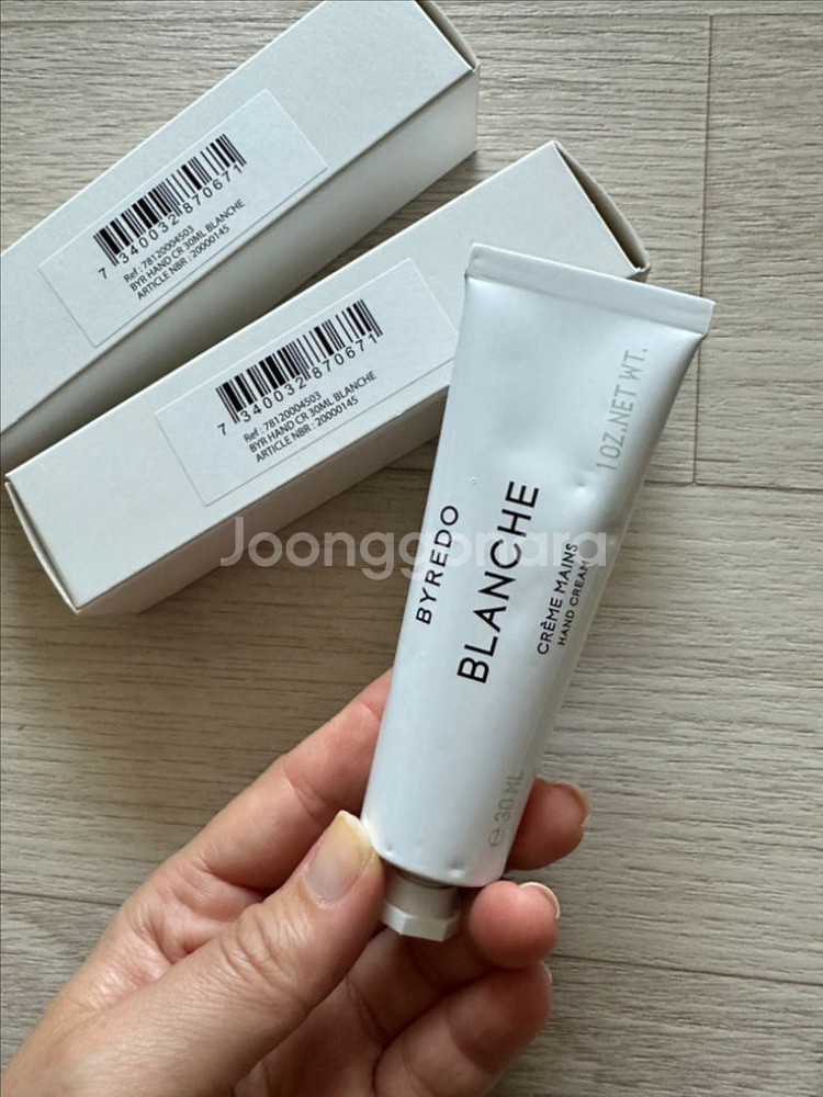 바이레도 블랑쉬 핸드크림 30ml 새상품 미개봉--3