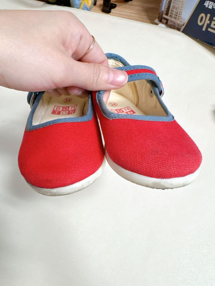 봉통 메리제인 24사이즈 2~3회착용 이미지