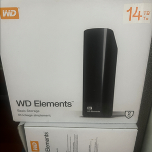 wd elements 14t 새상품 1개