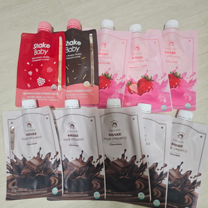 쉐이크 베이비 & 작심랩 단백질 쉐이크