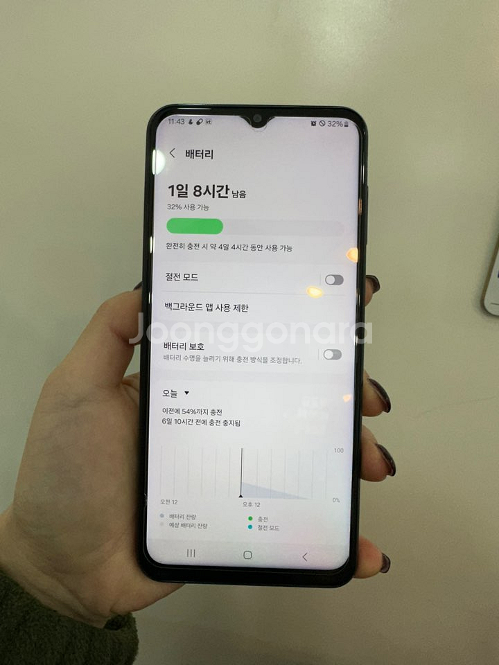 무잔상)갤럭시A13 64GB 블랙/H564--2