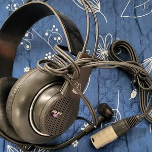 AKG HSD200 방송용 헤드셋 + 마이크