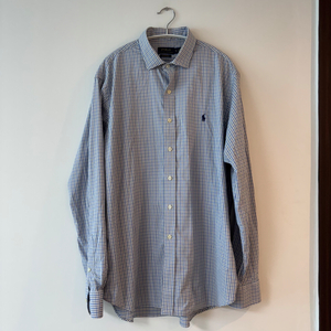 POLO 폴로랄프로렌 퍼포먼스모델 XL, 소라블루 체크