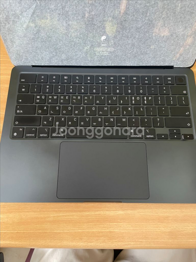 [급처]맥북에어 m2 미드나이트 16gb 512gb--5