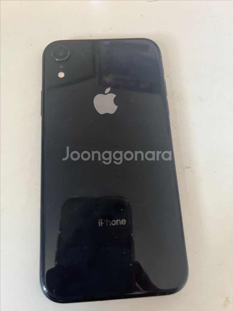 아이폰xr 128gb 블랙--4