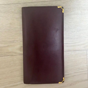 정품 까르띠에 장지갑 버건디컬러 빈티지