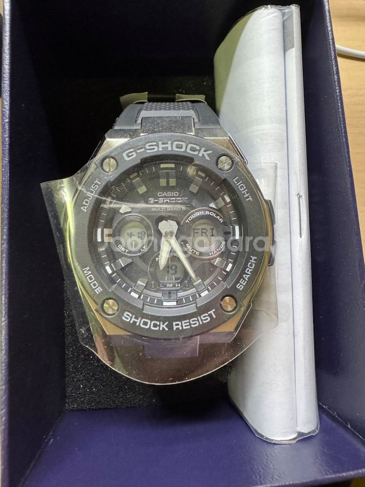카시오 G-SHOCK G-STEEL GST-W300-1--0