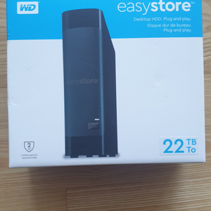 WD Easystore 22TB (테라) 외장 하드