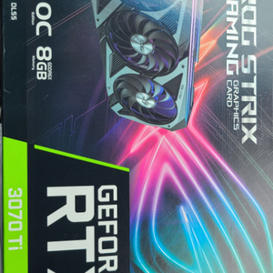 ASUS 3070ti strix 팝니다