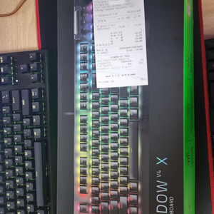 레이저 블랙위도우 v4x