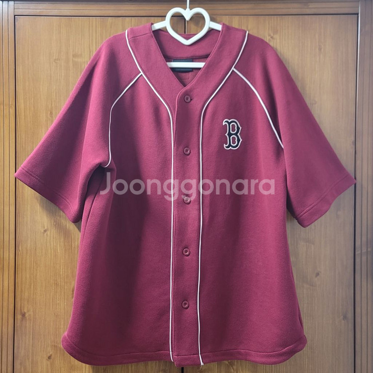 MLB 보스턴 레드삭스 버건디 유니폼 L--0