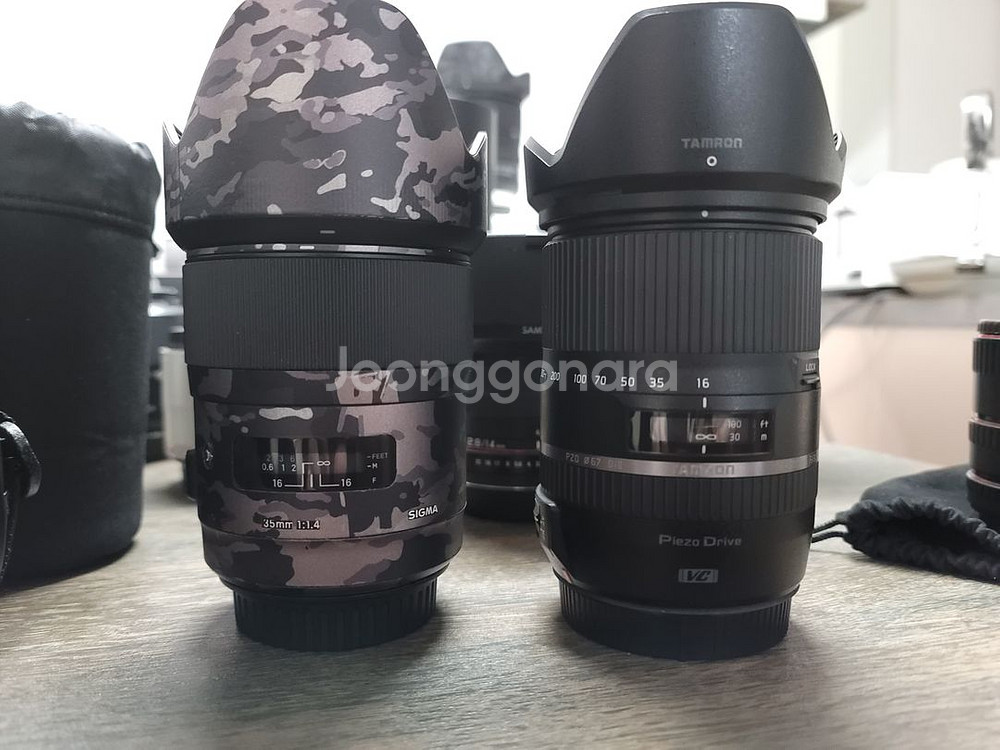 캐논 ef 렌즈 탐론 시그마 여러개 판매합니다.--4