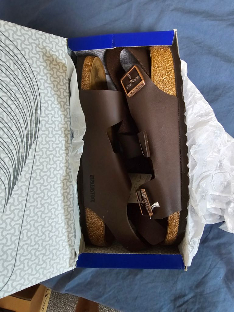 [새제품/정품] BIRKENSTOCK 밀라노 샌들 이미지