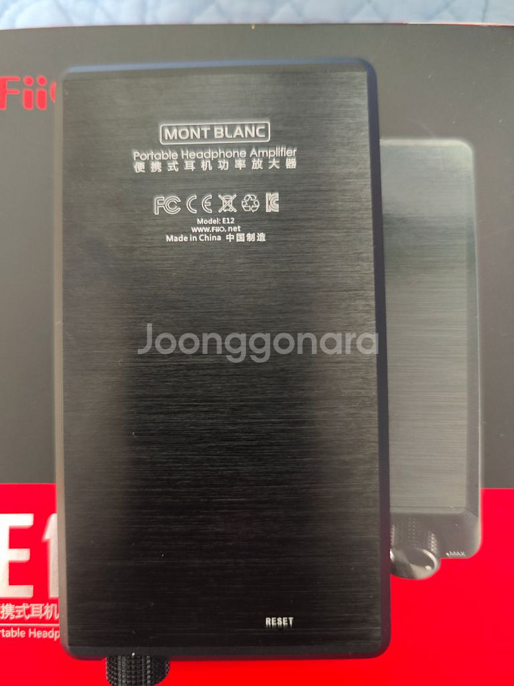 Fiio E12몽블랑 amp 팝니다--4
