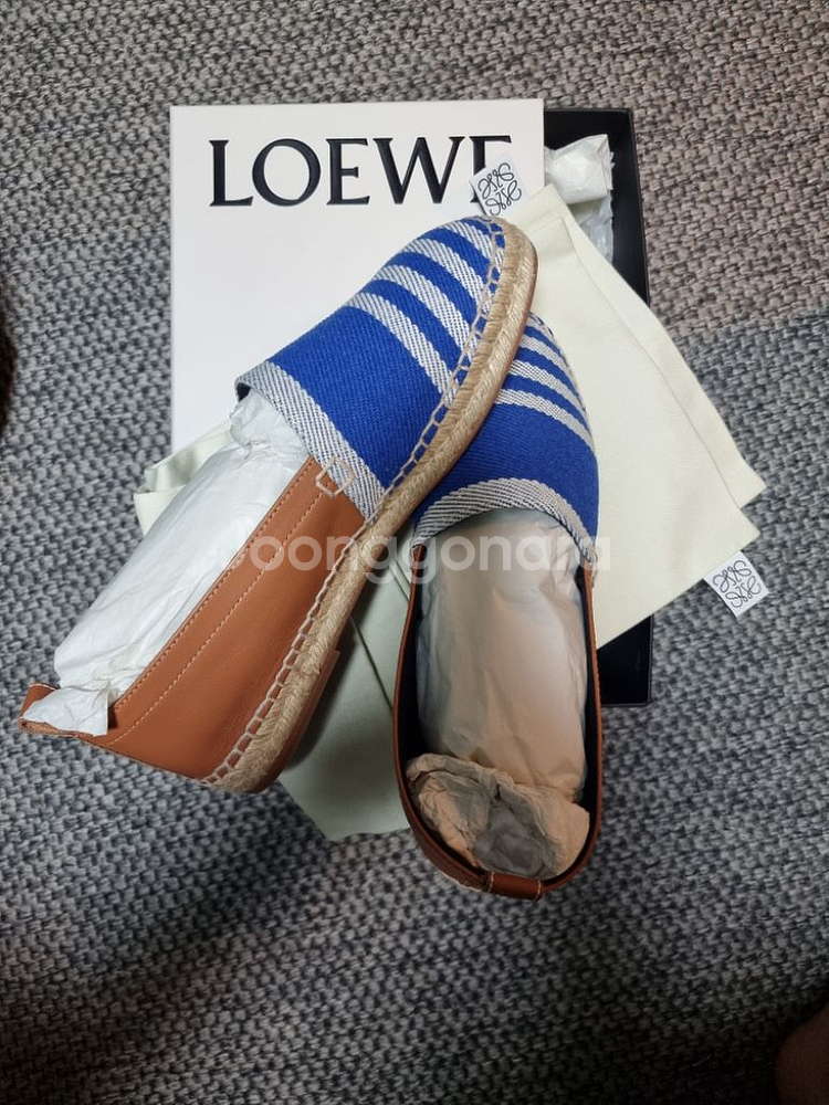 [새제품/정품] LOEWE 로에베 스트라이프 에스파듀--0