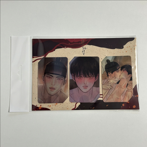 야화첩 승호나겸 투니크 렌티큘러 포토카드 포카 세트