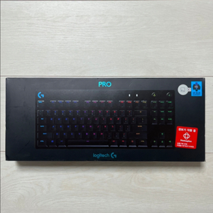 로지텍 PRO TKL GX BLUE 키보드