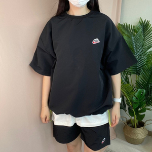 나이키 무지 오버핏 셋업 (남녀공용)