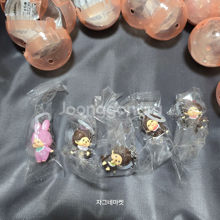 반다이 몬치치 메지루시 악세사리 캡슐토이 가챠 우산 키--1