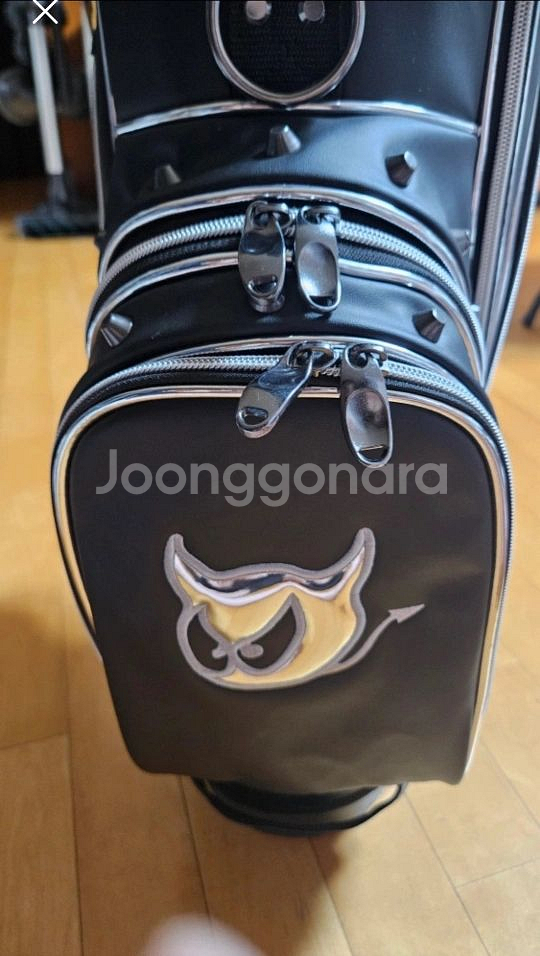 코오롱 왁 스탠드캐디백 새상품--6
