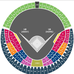 정가양도)5/21 두산vsSSG 1루 블루107 2연석