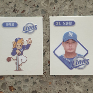 삼성 블레오.오승환 띠부씰 팝니다