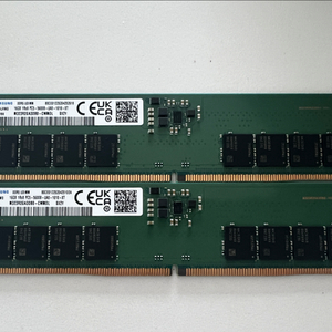 삼성 DDR5 16GB 5600MHz 램 2장 팝니다