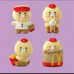 [새상품] 맥도날드 카카오프렌즈 춘식이 인형 세트