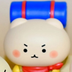 망그러진곰 배낭망곰 피규어 사요