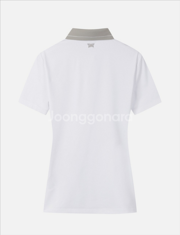 PXG 매장판 골프웨어 우먼 썸머 쿨 폴로 숏 슬리브--5