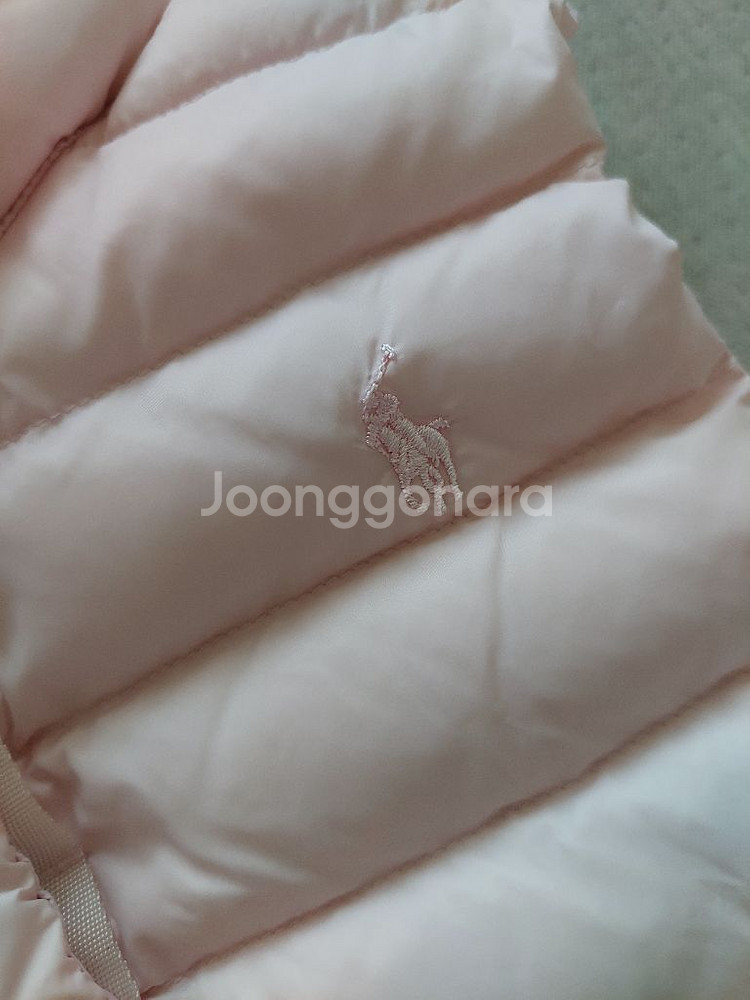 폴로 여아패딩조끼 7--4