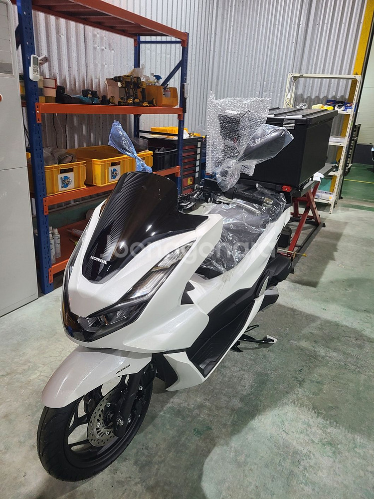 혼다 PCX125 25년식 배달 오토바이 스쿠터--0