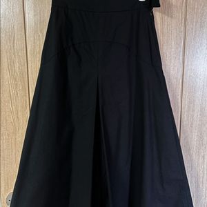 CFS 블랙 롱 스커트 small