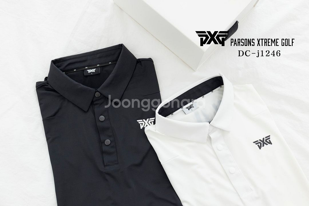 PXG 골프웨어 맨즈 롱 슬리브 엠보로고 카라 티셔츠--6