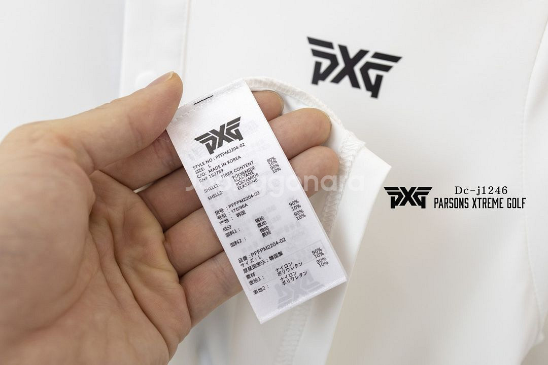 PXG 골프웨어 맨즈 롱 슬리브 엠보로고 카라 티셔츠--8
