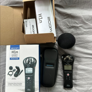 줌 zoom h1n asmr 마이크 녹음기