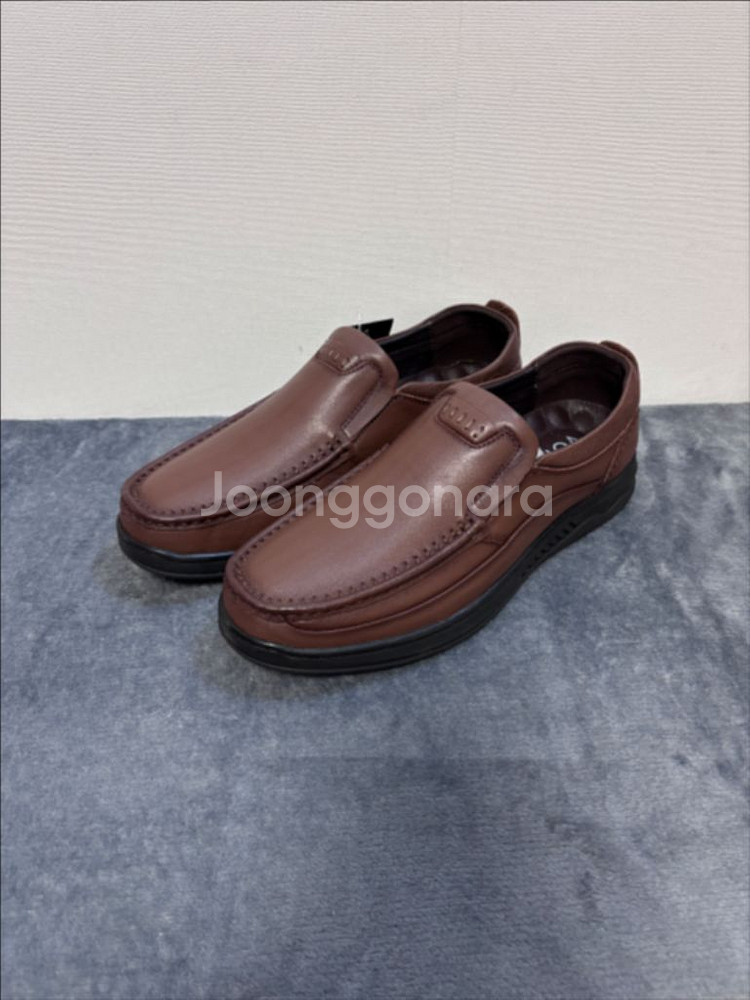 보닌 소가죽 브라운 남성 로퍼 275 새상품--0