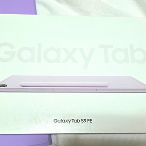 상태S]갤럭시탭s9 fe 256GB wifi 라벤더