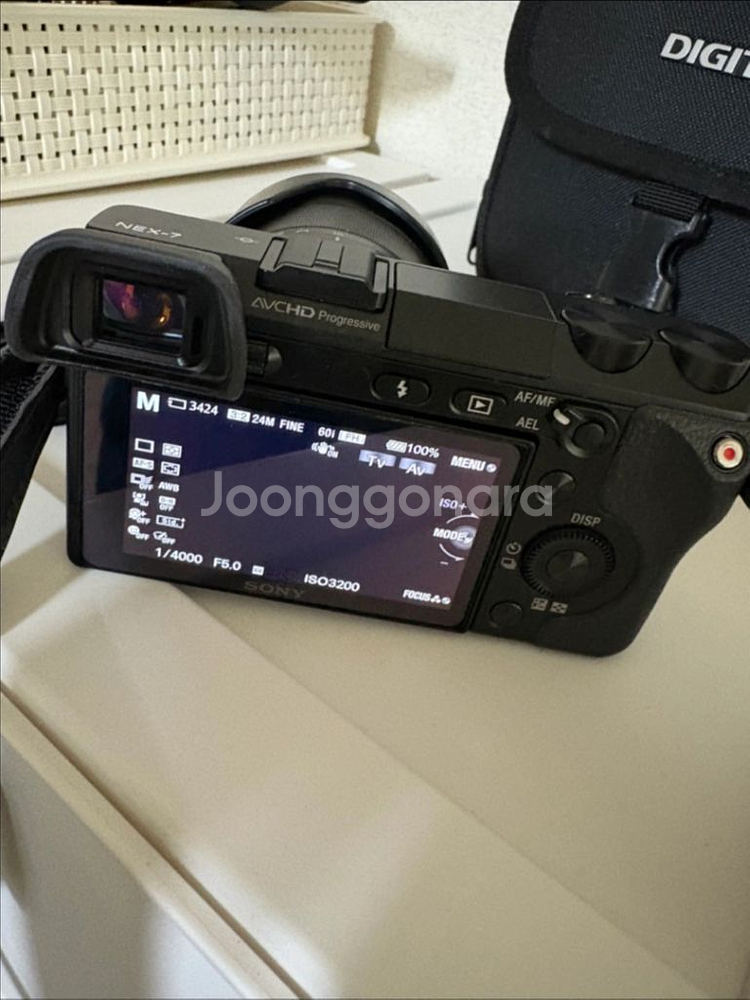 소니 nex-7 미러리스디카 렌즈 포함--2