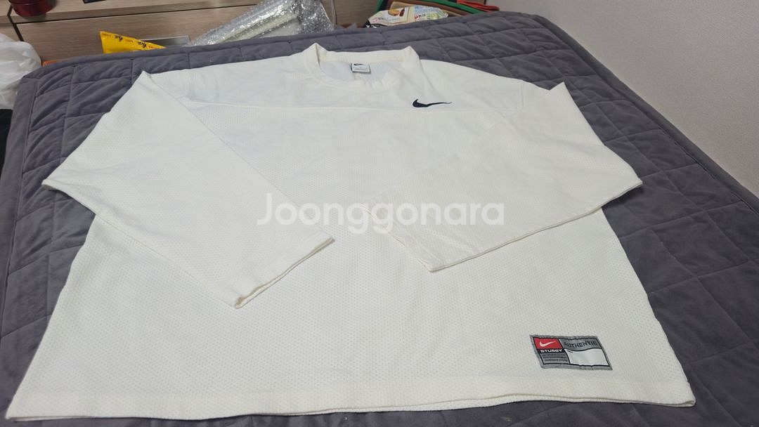 나이키 x 스투시 롱슬리브 탑 세일 XL--0