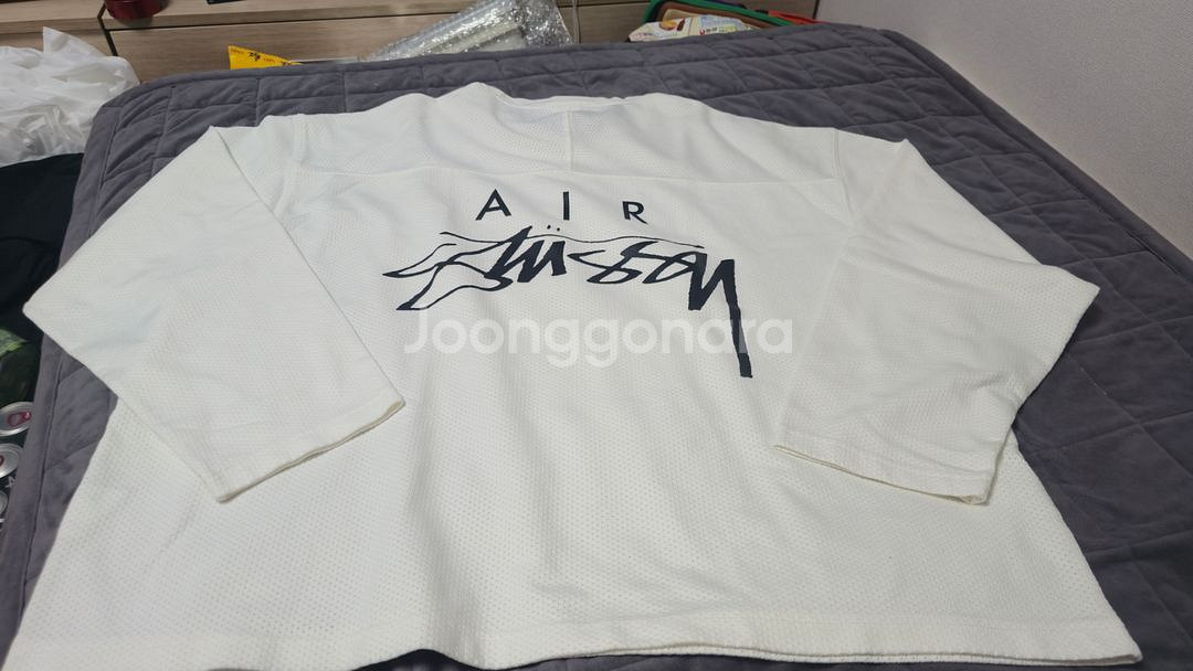 나이키 x 스투시 롱슬리브 탑 세일 XL--2