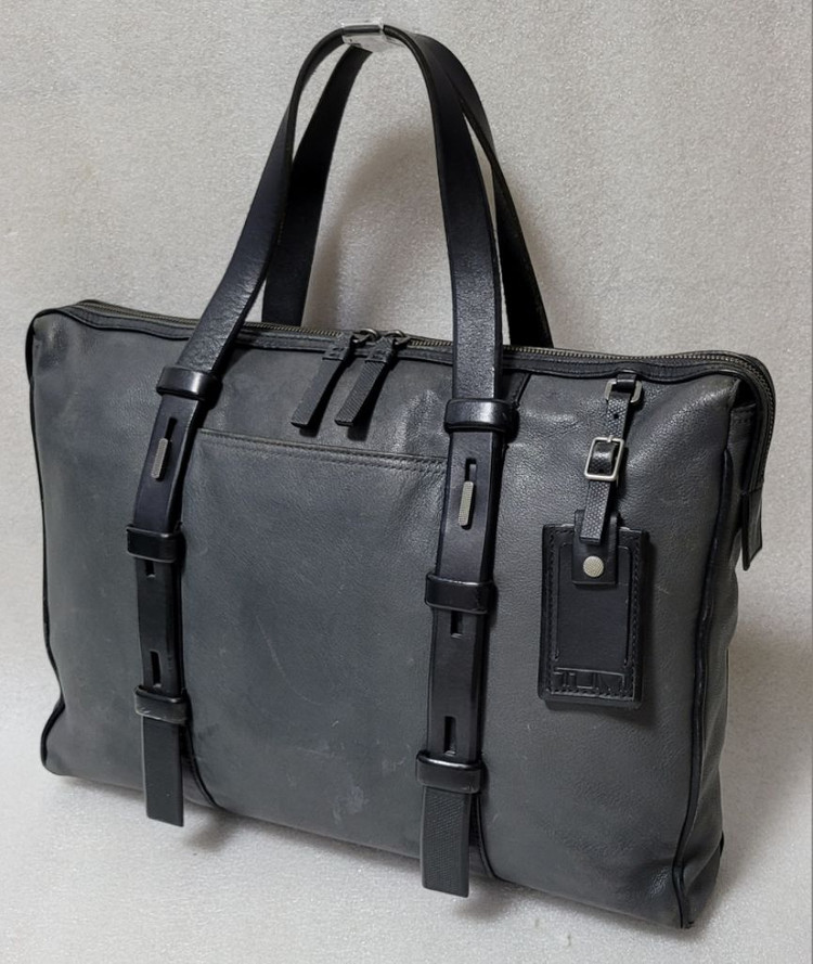 투미 TUMI 미션 해리슨 레더 브리프 68917IRN--0