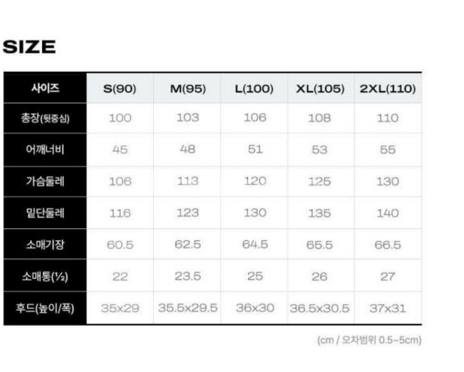 캘빈클라인 롱패딩 100--5