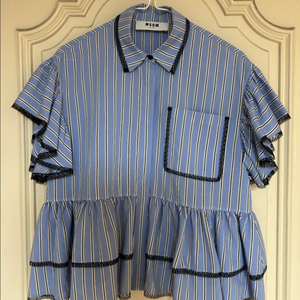 msgm 블라우스 셔츠