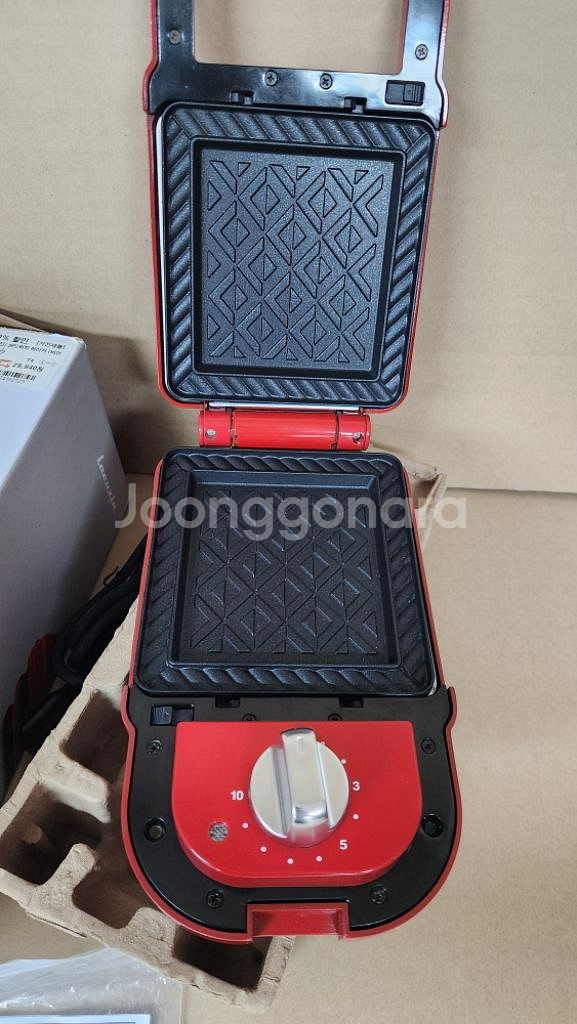 라쿠진 오리지널 샌드위치 메이커LCZ1003BU(버건디--2