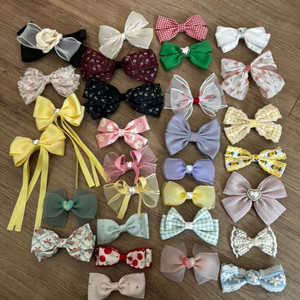 아기 유아 수제 헤어핀